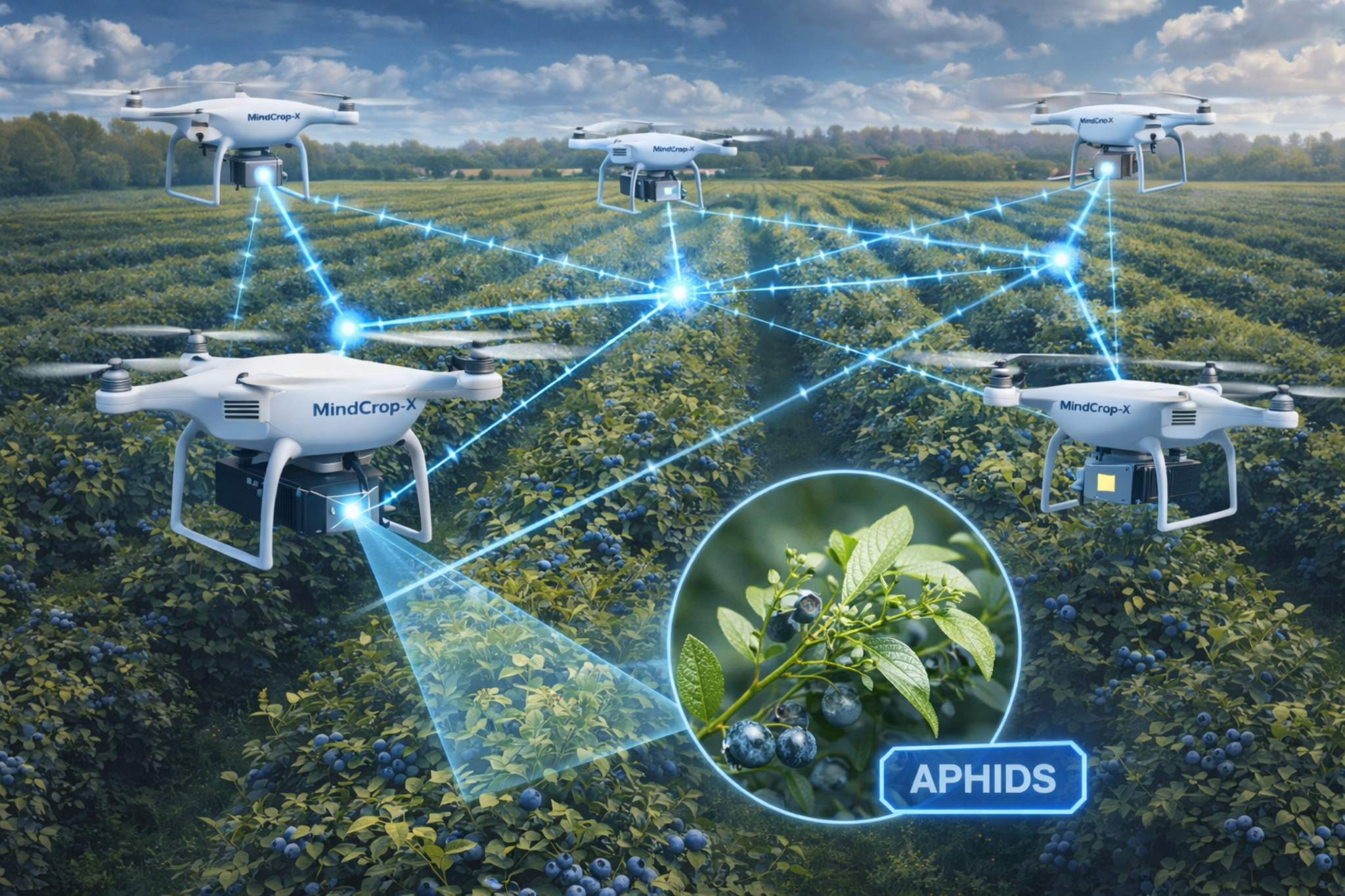 MindCrop-X swarm mesh